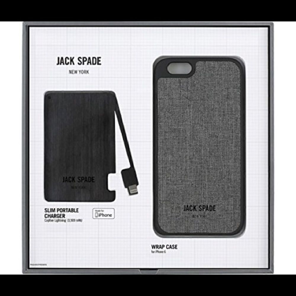 Jack Spade New York Gift Set - Portable Charger